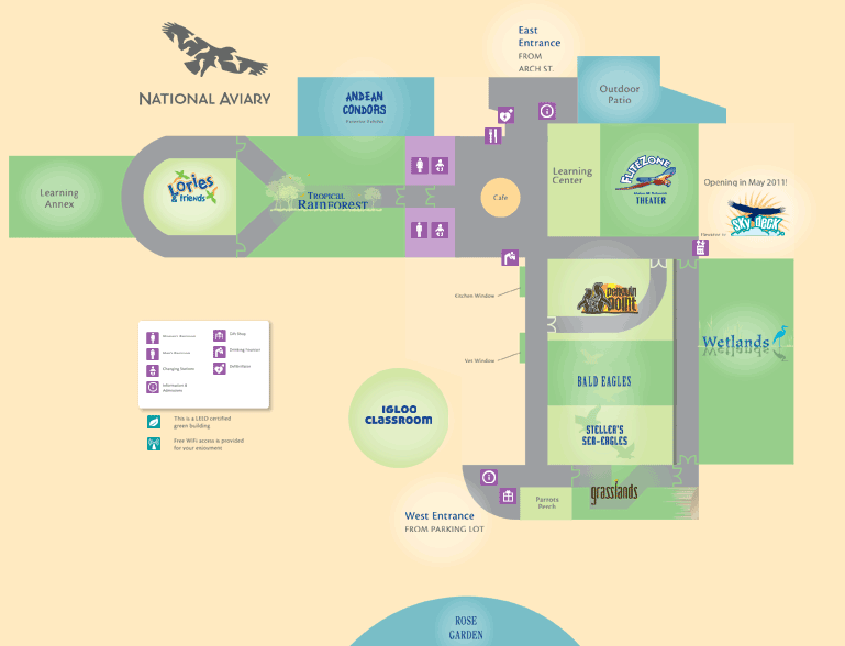 Aviary Map, May 2009